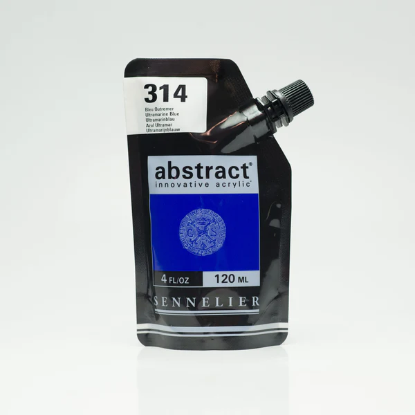 abstract 120ml Bleu Outremer