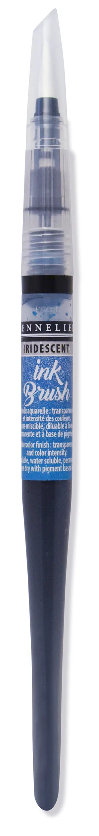 INK BRUSH Encre Aquarellable - Turquoise Irisé