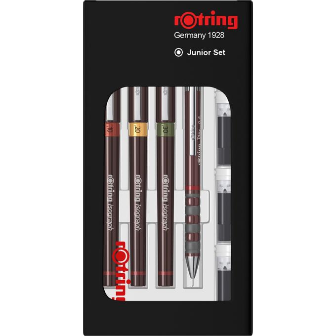 Ensemble Rotring 3 Isograph Coffret Junior