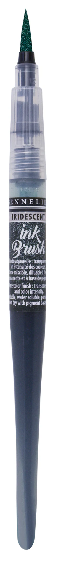 INK BRUSH Encre Aquarellable - Vert Foncé Irisé