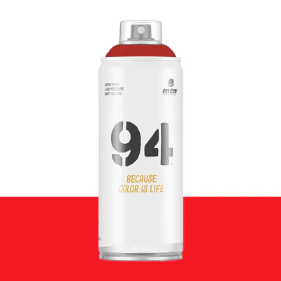 Bombe de peinture MTN 94 - Fluorescent Red (400ml)