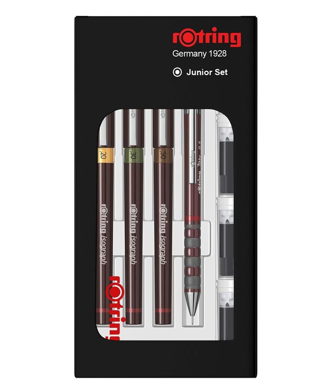 Ensemble Rotring 3 Isograph Coffret Junior