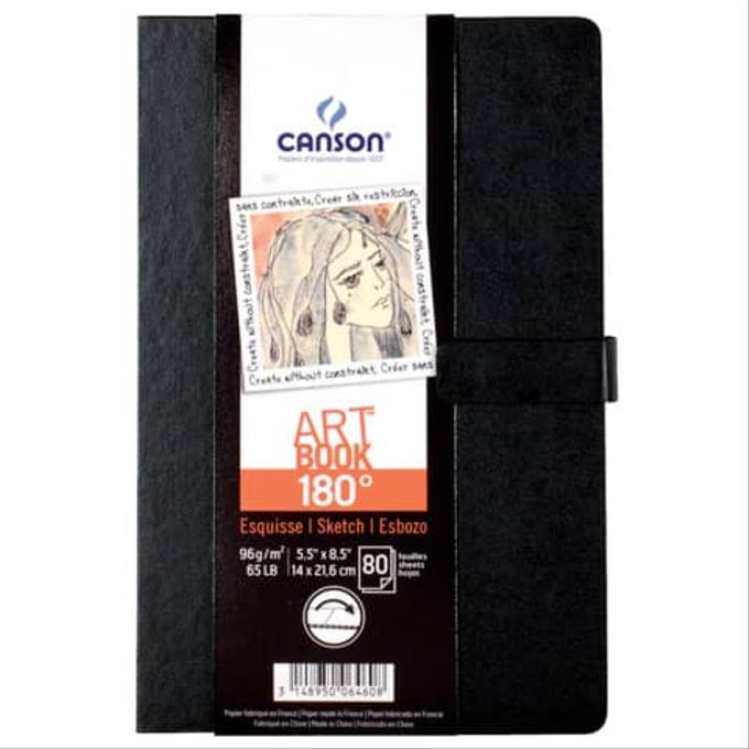 Canson Art Book 14cm x 21,6cm 96g/m² 80 feuilles