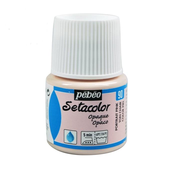 Peinture tissu setacolor Pebeo 45ml Ton chair