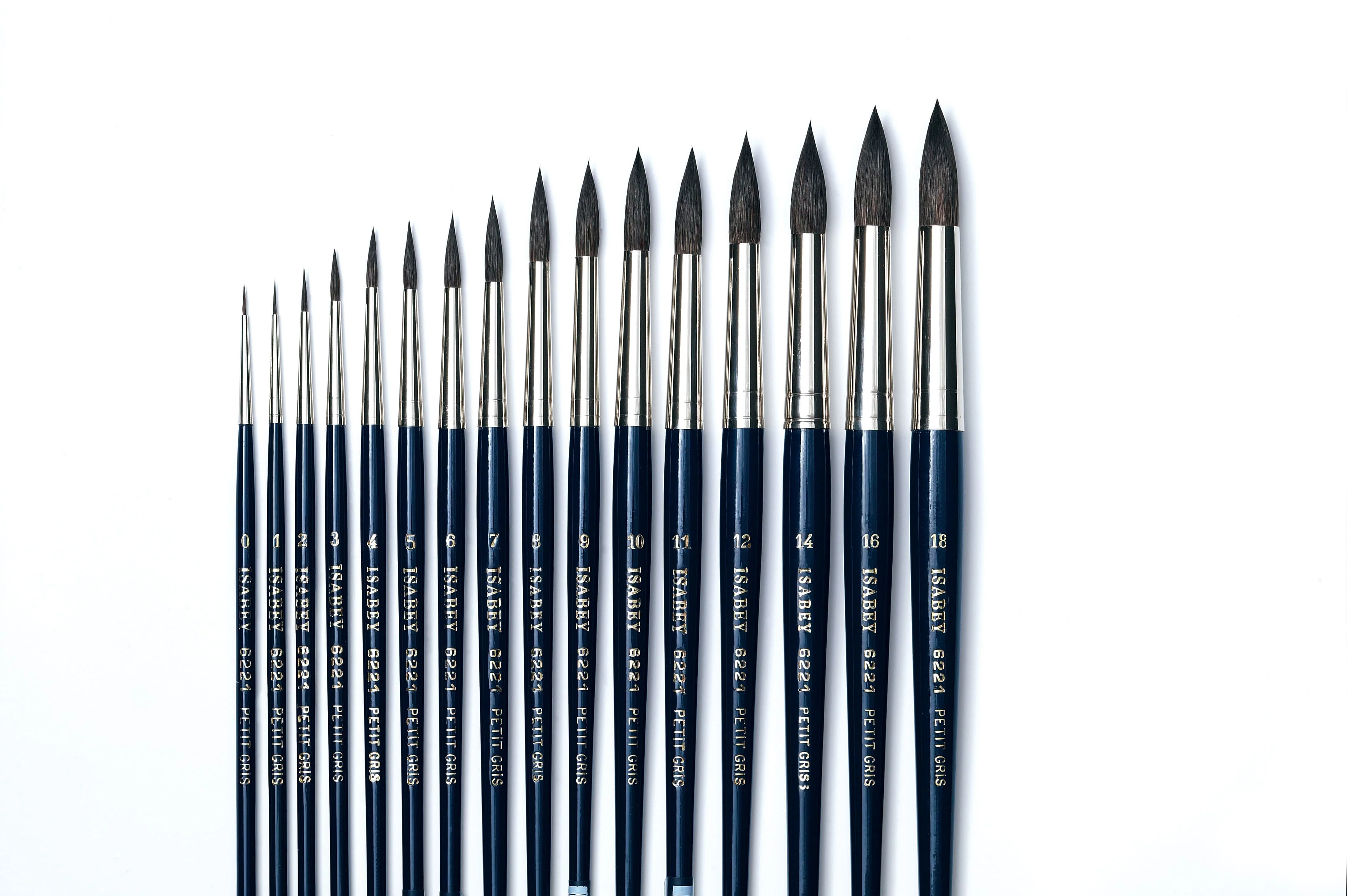 Ensemble de pinceaux d'artiste