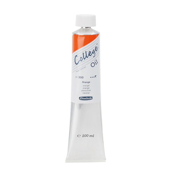 College Oil Orange 200 ml - SCHMINCKE