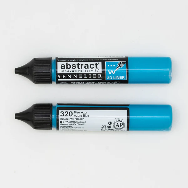 Abstract 3D liner 27ml Bleu Azur