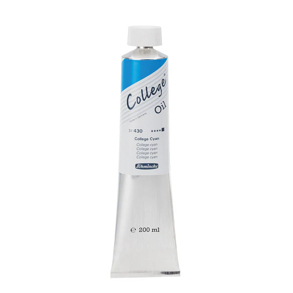 College Oil College Cyan 200 ml - SCHMINCKE