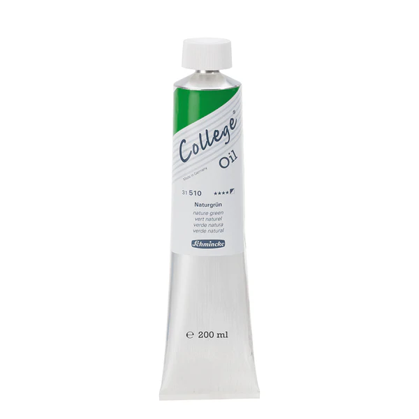 College Oil Vert Naturel 200 ml - SCHMINCKE