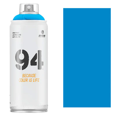 Bombe de peinture MTN 94 - Fluorescent Blue (400ml)