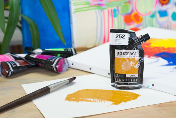 abstract 120ml Ocre Jaune