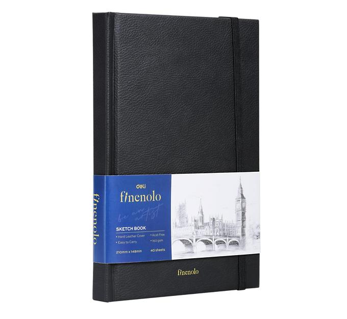 Sketch book deli A4 60 feuilles 160 gsm