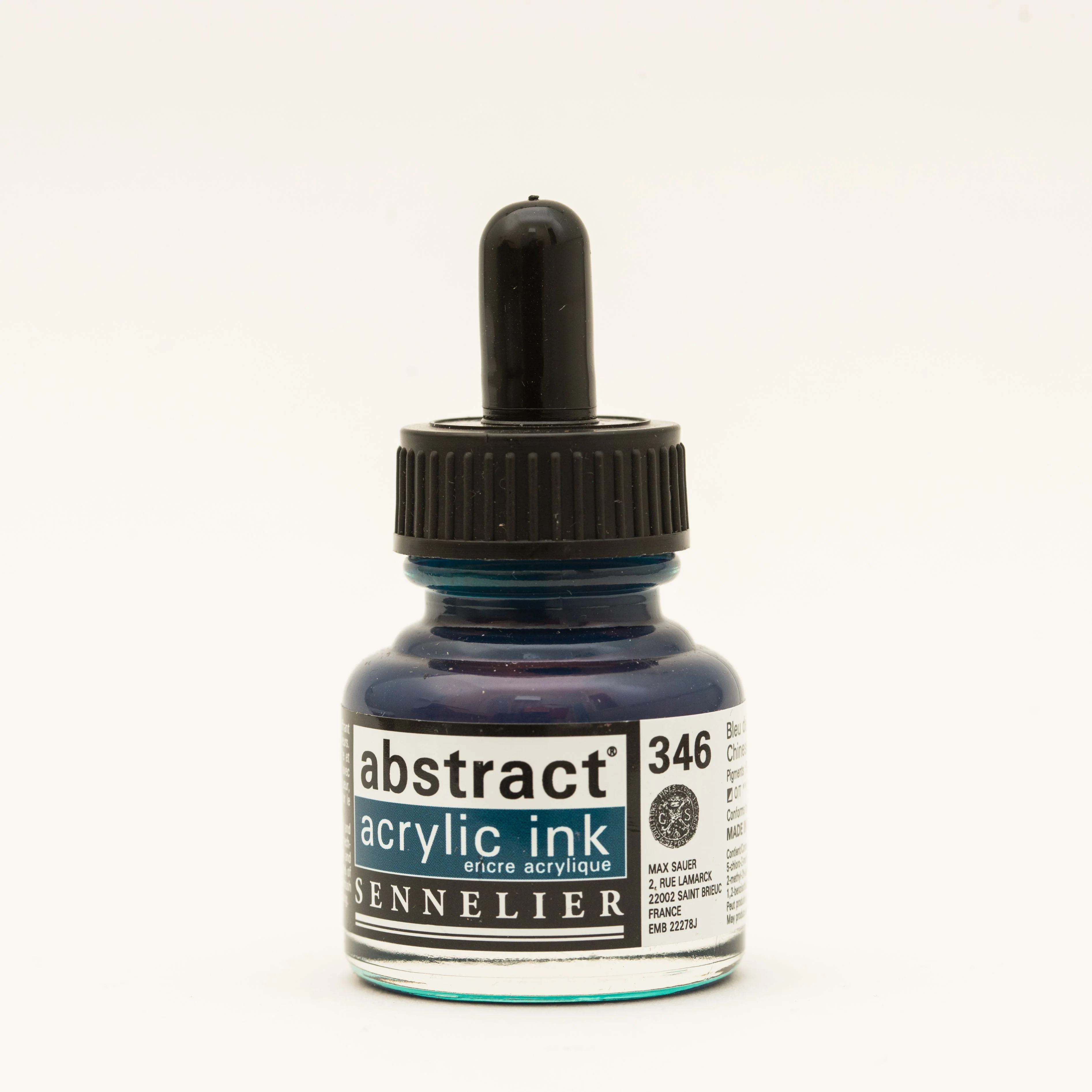 Abstract Encre Acrylique 30 ml - Bleu de Chine