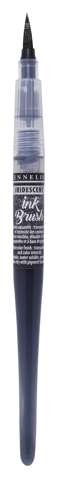INK BRUSH Encre Aquarellable - Noir Irisé