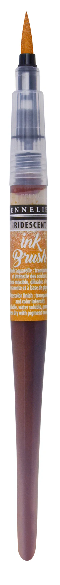 INK BRUSH Encre Aquarellable - Orange Irisé