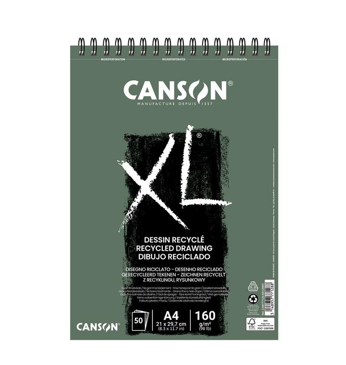 Bloc dessin recyclé Canson XL A4