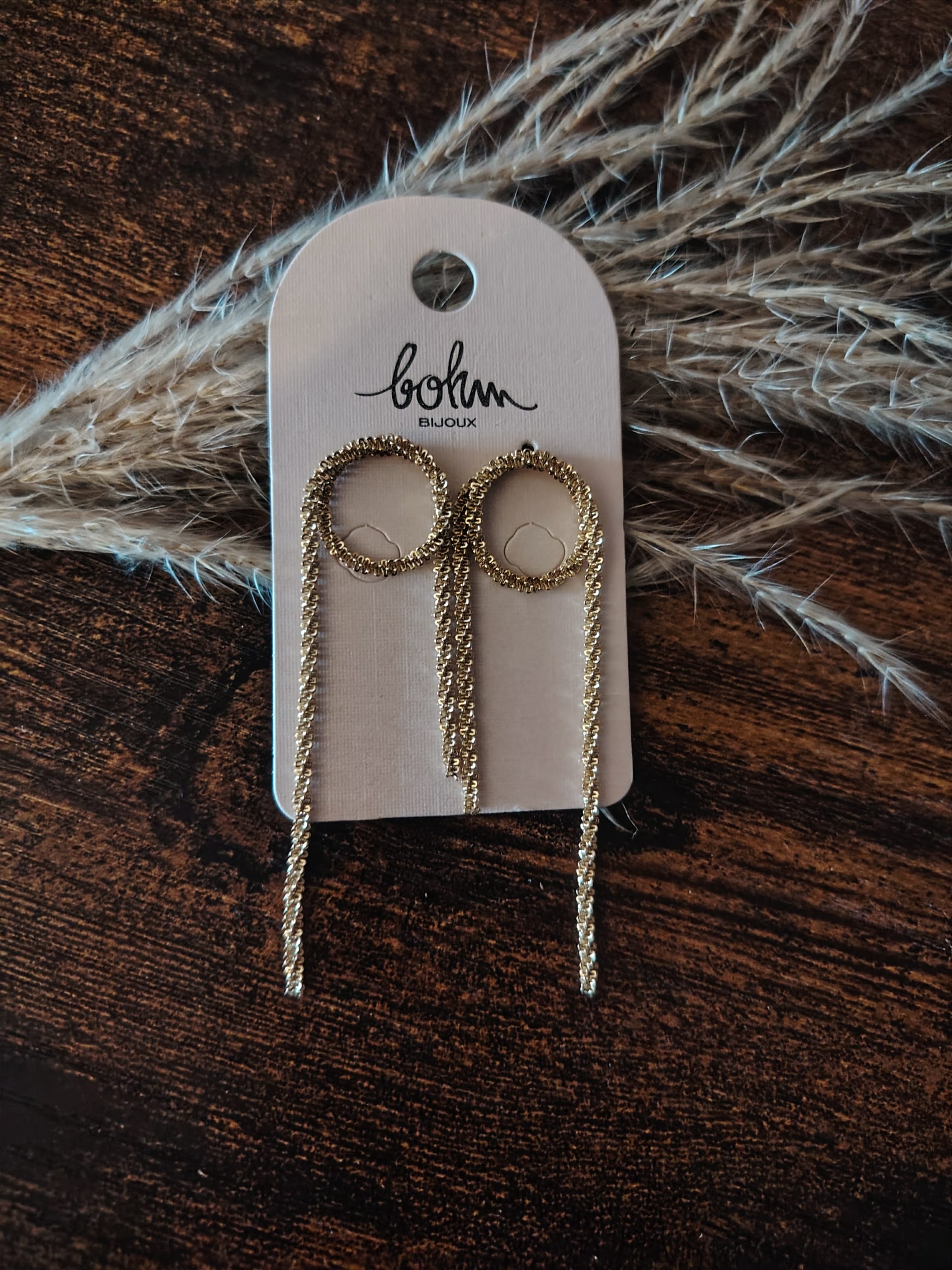 boucles d'oreilles bohm 