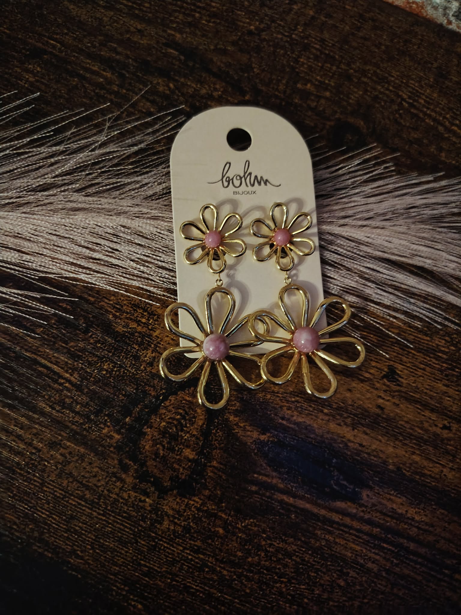 boucles d'oreilles bohm