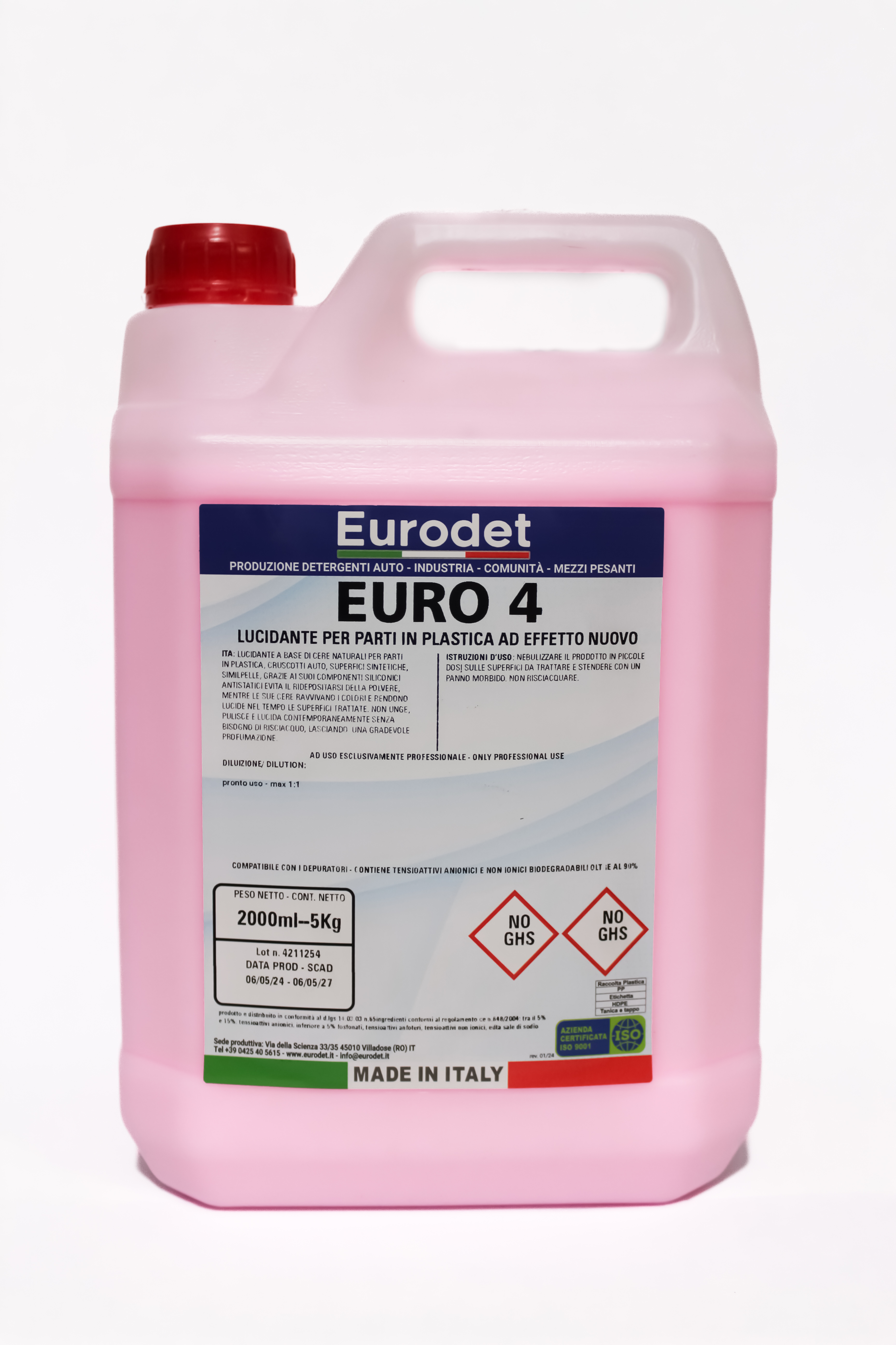 Euro 4 - Luicidant italian për pjesë plastike