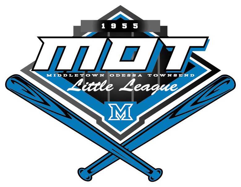 MOT Little League Baseball Logo Sticker