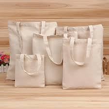 Eco Canvas Tote Bags Set