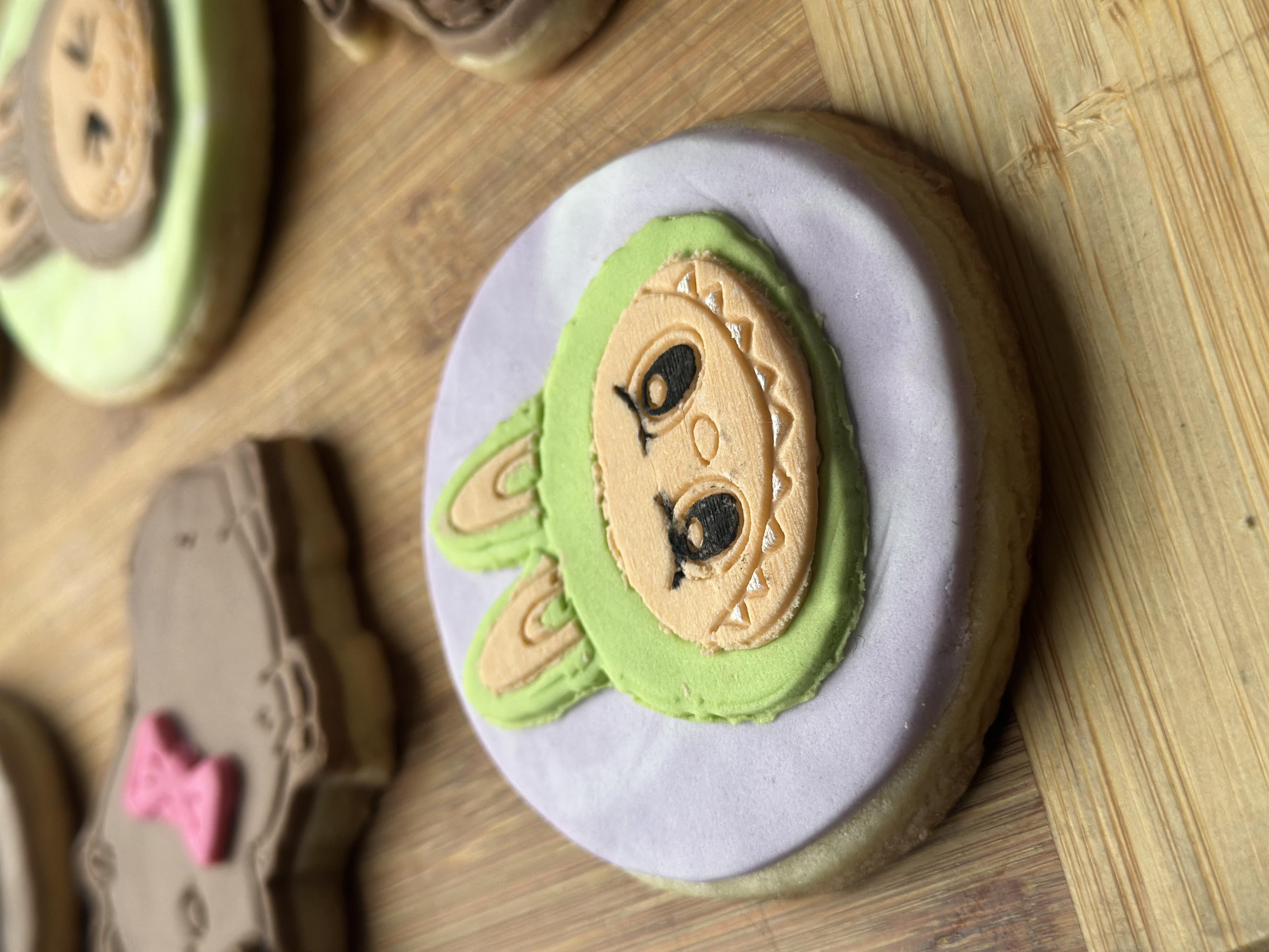 Galleta decorada con personaje