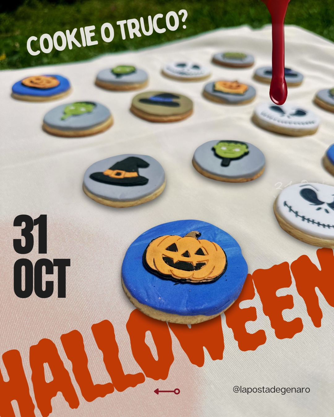 Galletas decoradas de Halloween