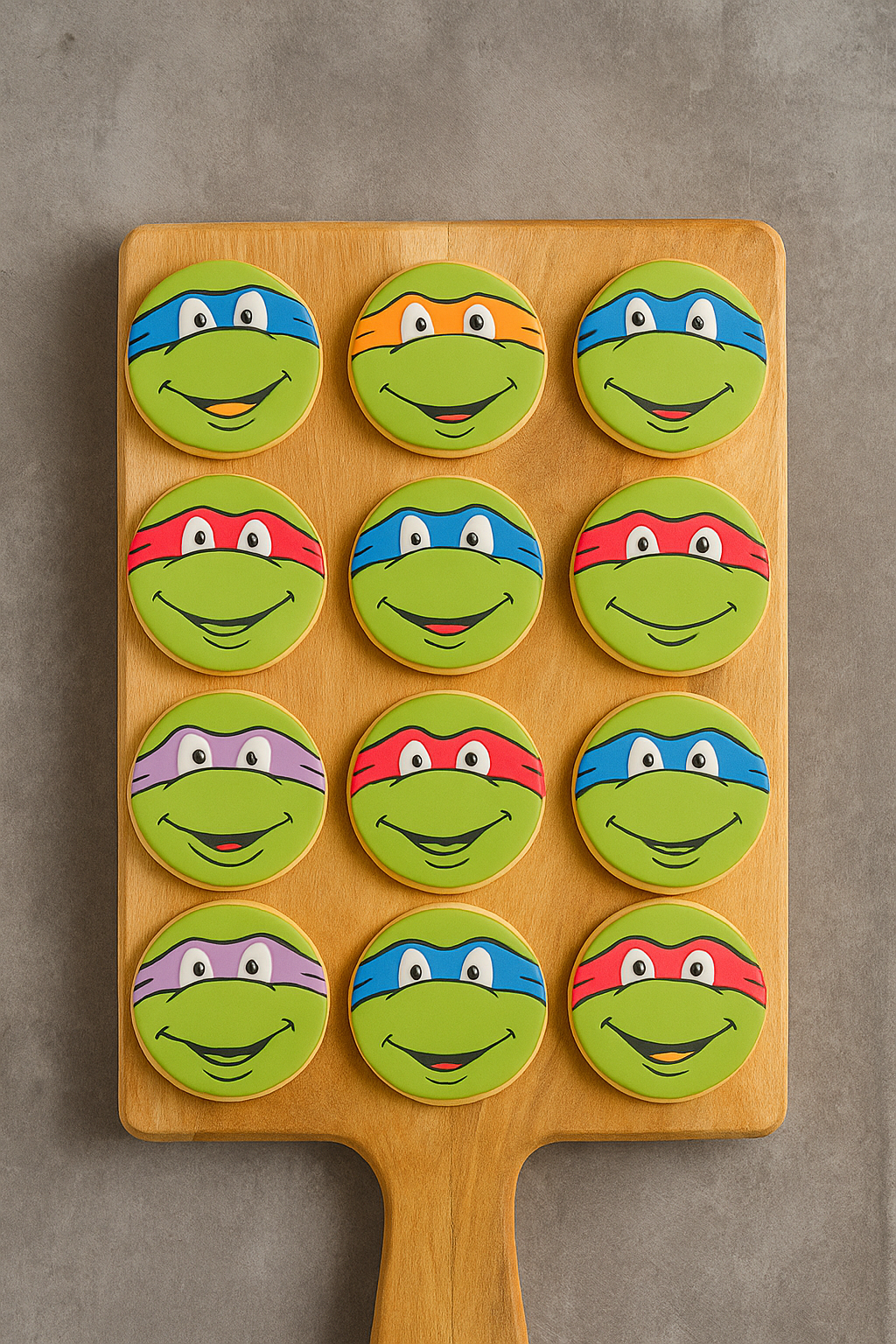 Galletas Tortugas Ninja