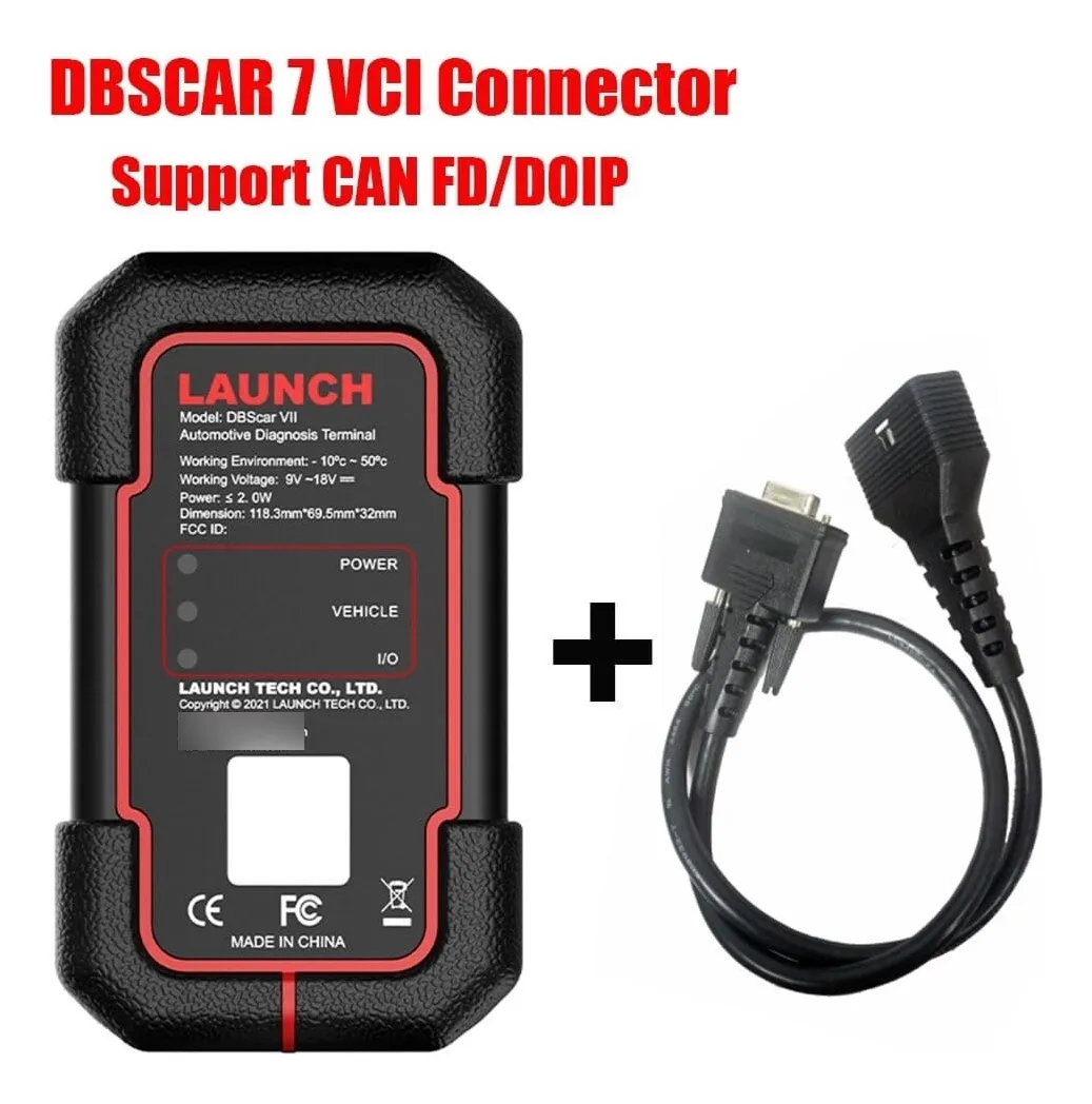 DBScar 7 VCI Conector Soporta CAN FD/DOIP