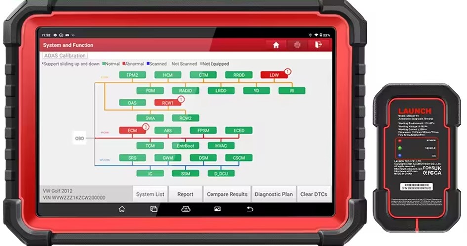 Scanner X431 Pro3 SE DBScar7