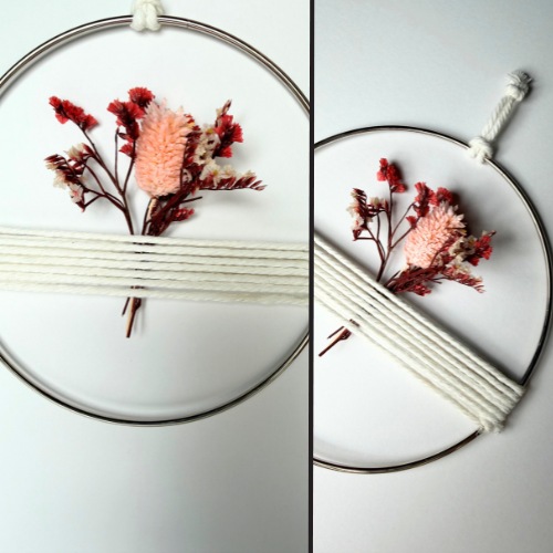 Trockenblumenkranz „Pure Nature“ – 15 cm | Handgemacht mit Liebe