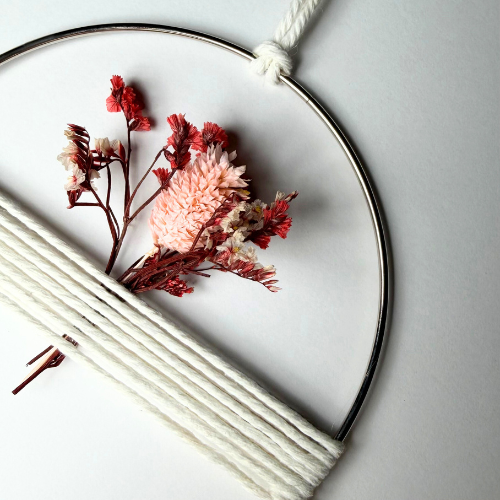 Trockenblumenkranz „Pure Nature“ – 15 cm | Handgemacht mit Liebe