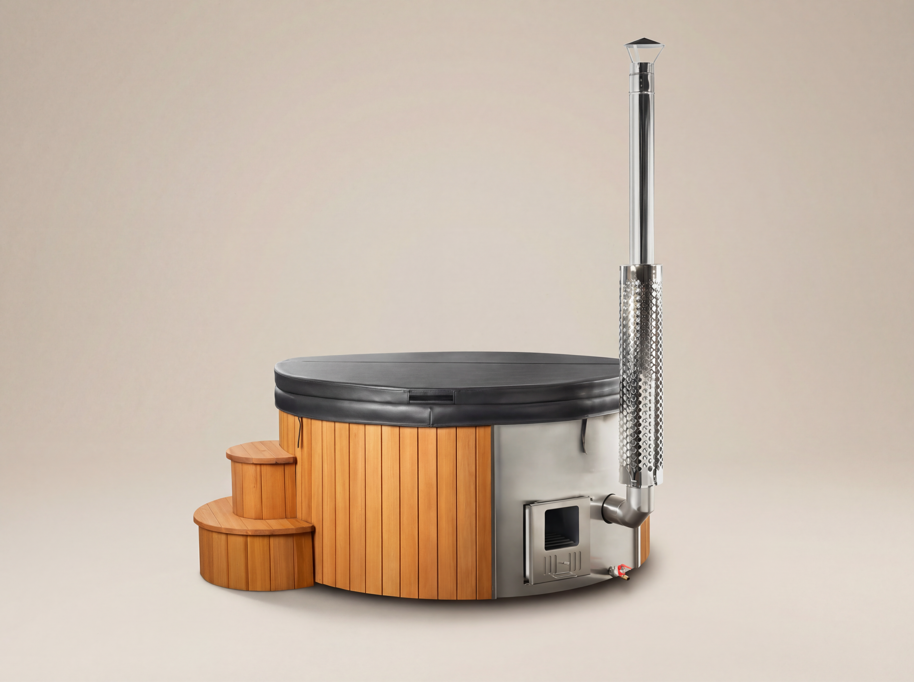 Valhalla Hot Tub in Red Cedar