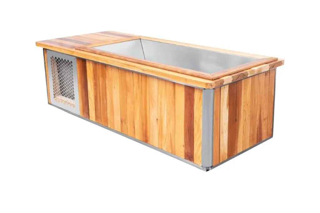 Bain de Glace en Cèdre Rouge