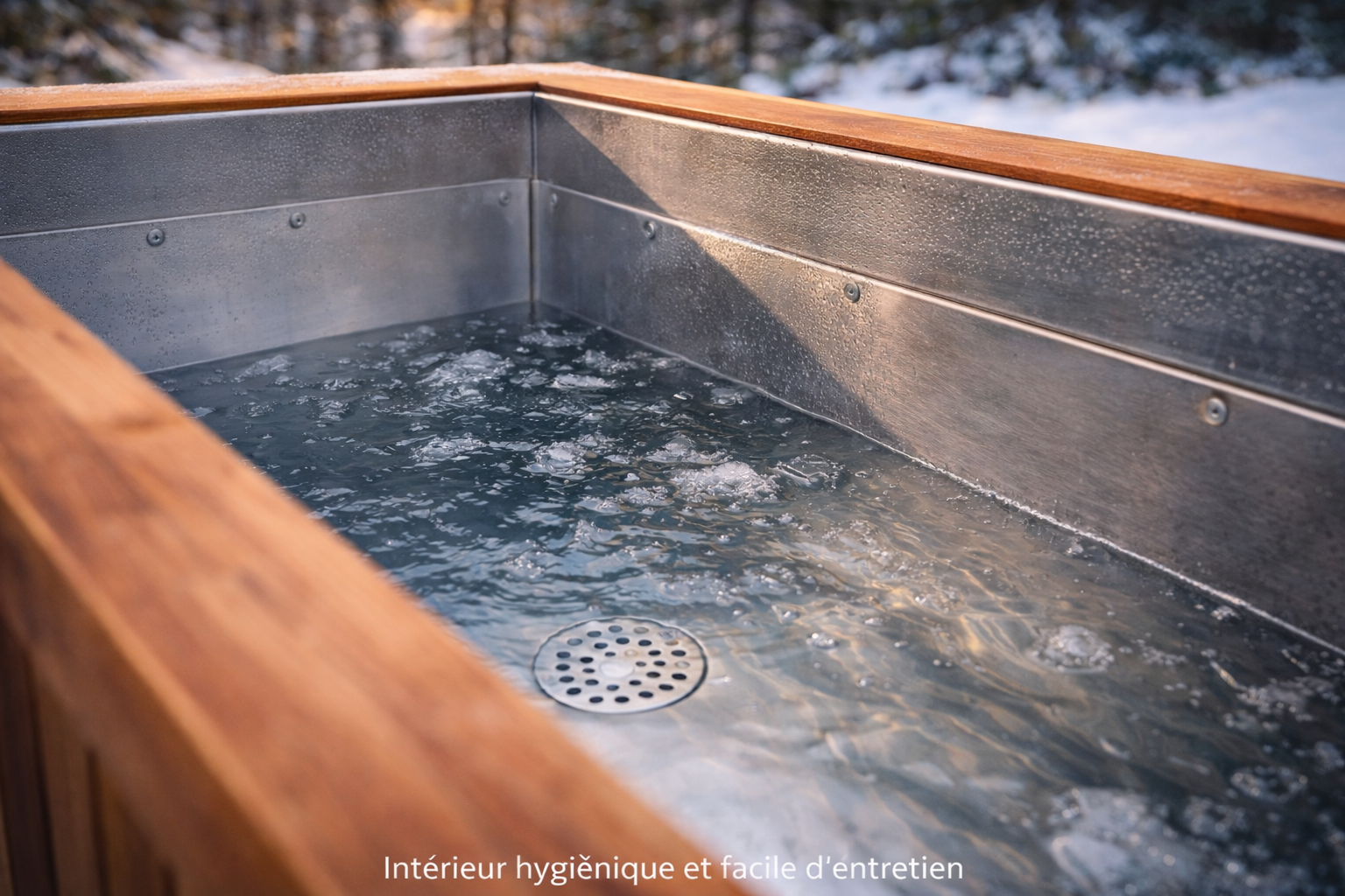 Viking Red Cedar Cold Plunge