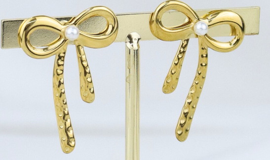 Arracada de Moñono Dorada