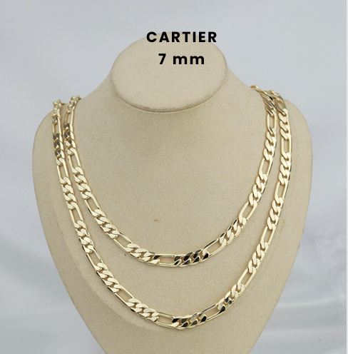 Cadena Cartier Premium 7mm
