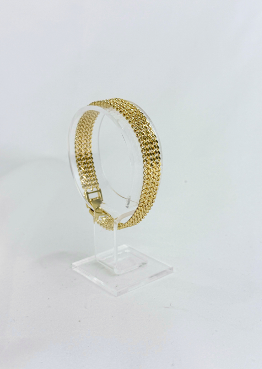 Pulsera Triple Barbado