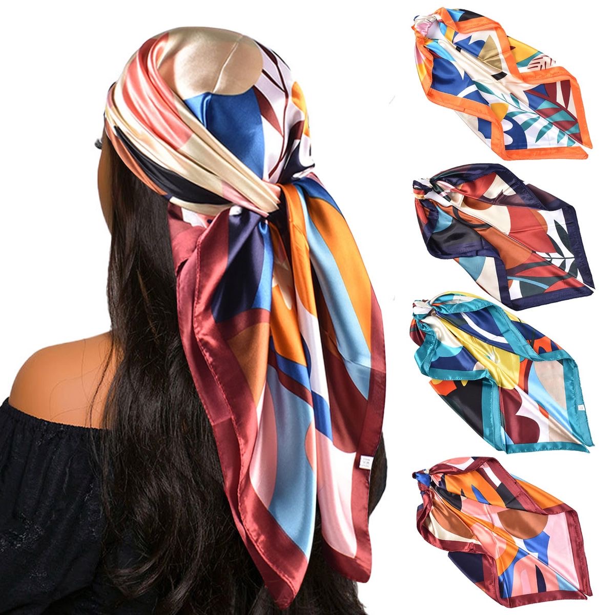 FOULARD EN SATIN