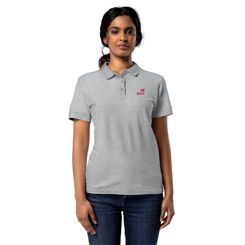 M84 Embroidered Women’s Pique Polo Shirt
