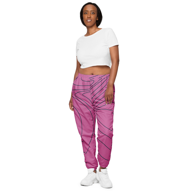 M84 Pink Array Track Pants