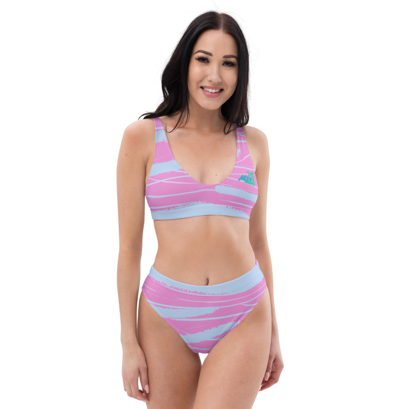 Lavender Luv Recycled High-Waisted Bikini