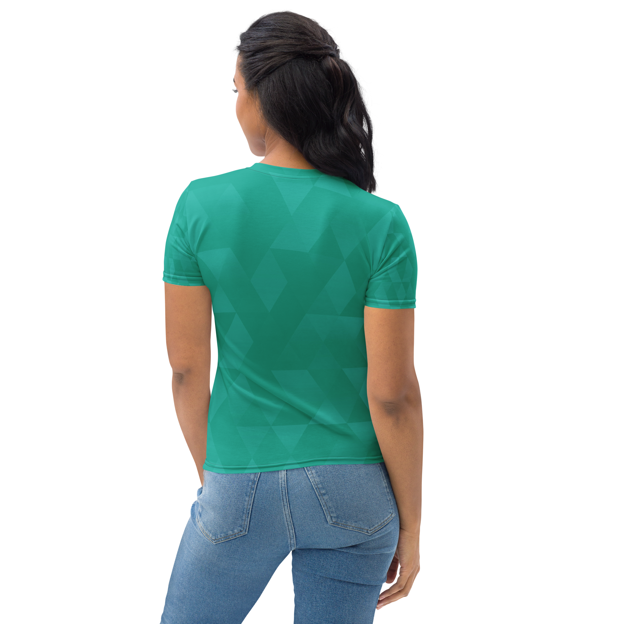 M84 Emerald Streak Women's Crew Neck T-Shirt
