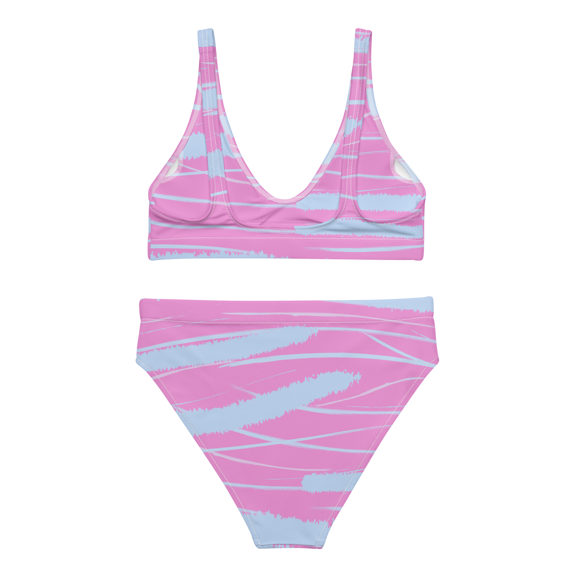 Lavender Luv Recycled High-Waisted Bikini