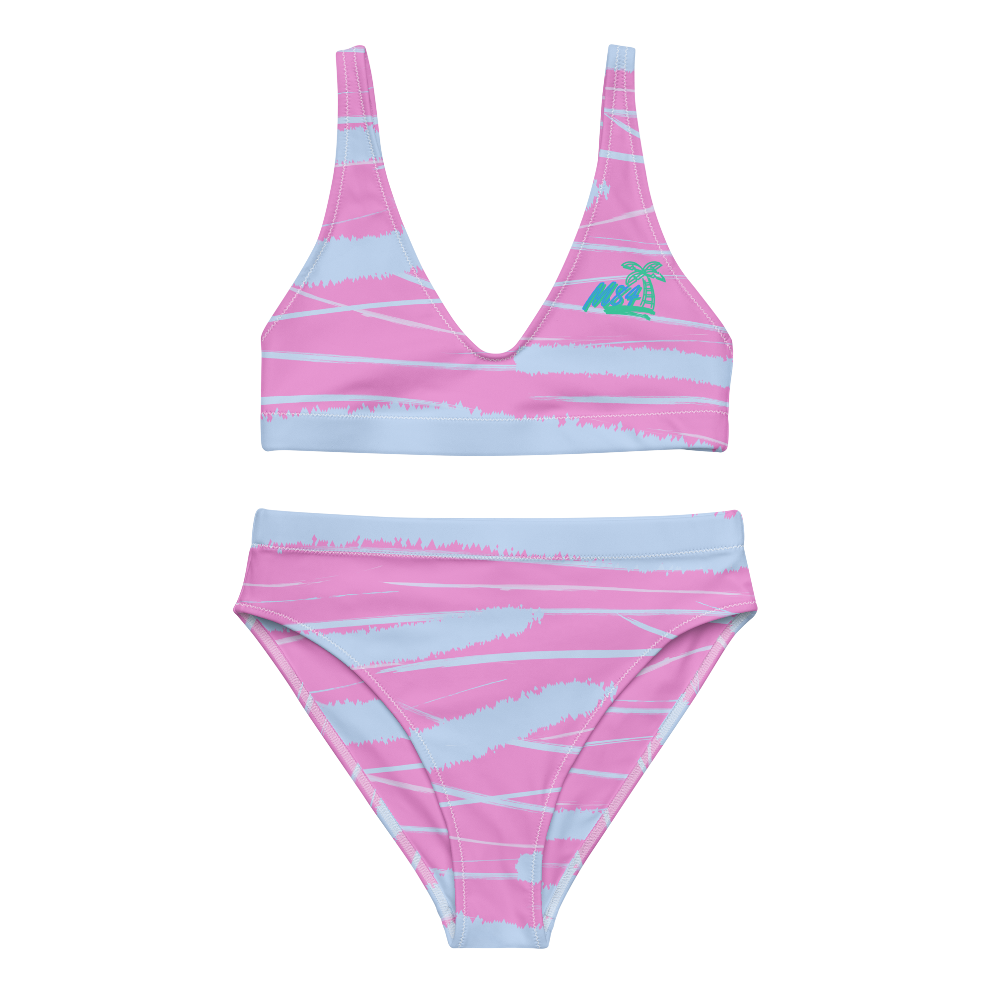 Lavender Luv Recycled High-Waisted Bikini