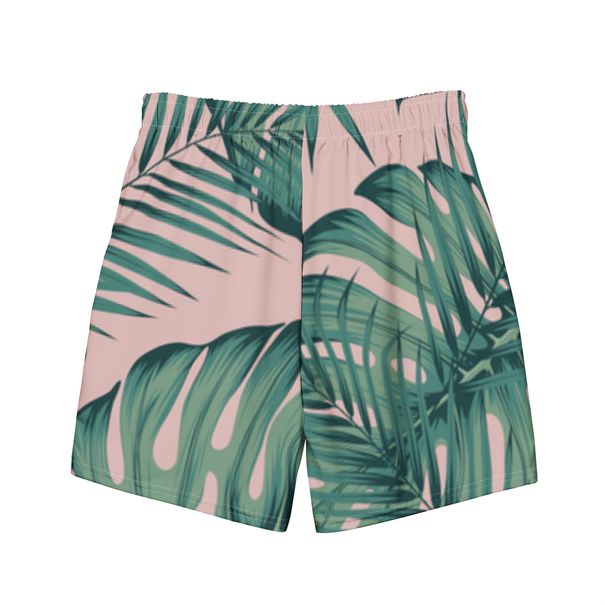 Daily Palm All-Over Print Recycled Swim Trunks