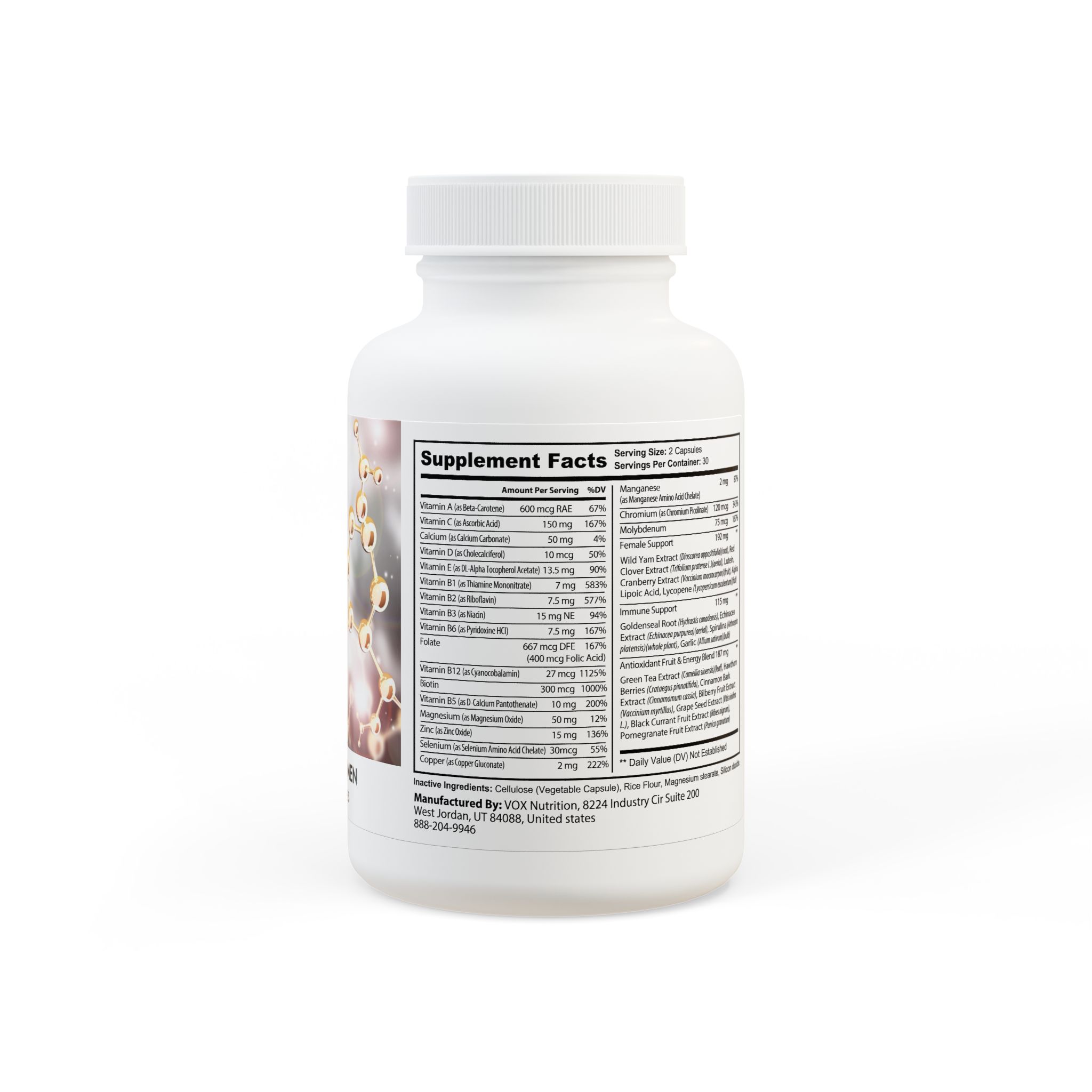 Multivitamin for Women (60 Capsules)