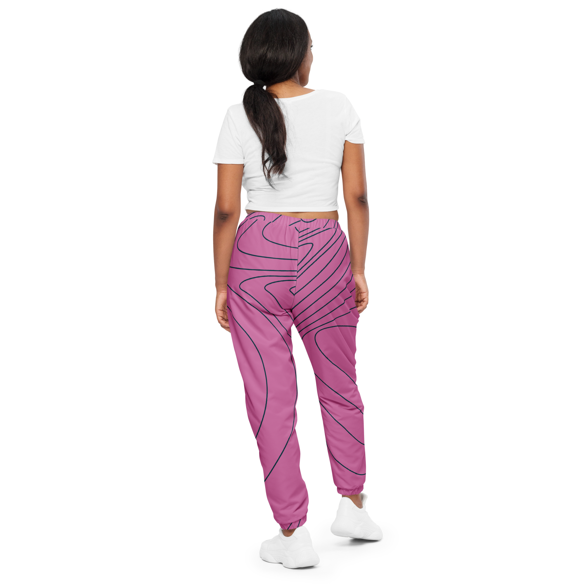 M84 Pink Array Track Pants
