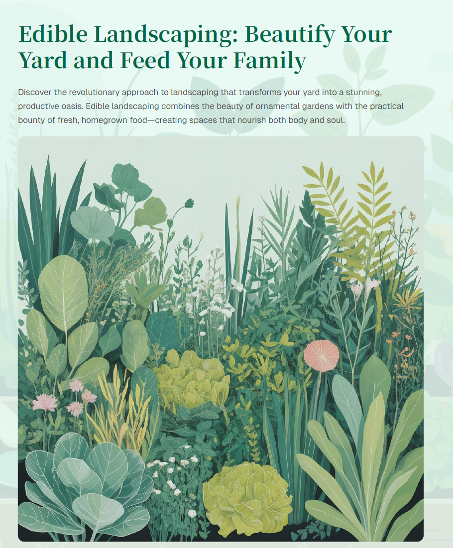 Edible Landscaping Guide