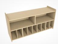 Wooden Storage Shelf